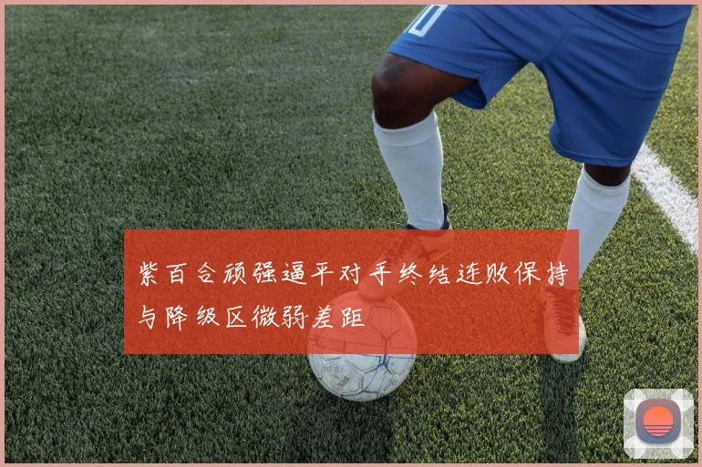 紫百合顽强逼平对手终结连败保持与降级区微弱差距